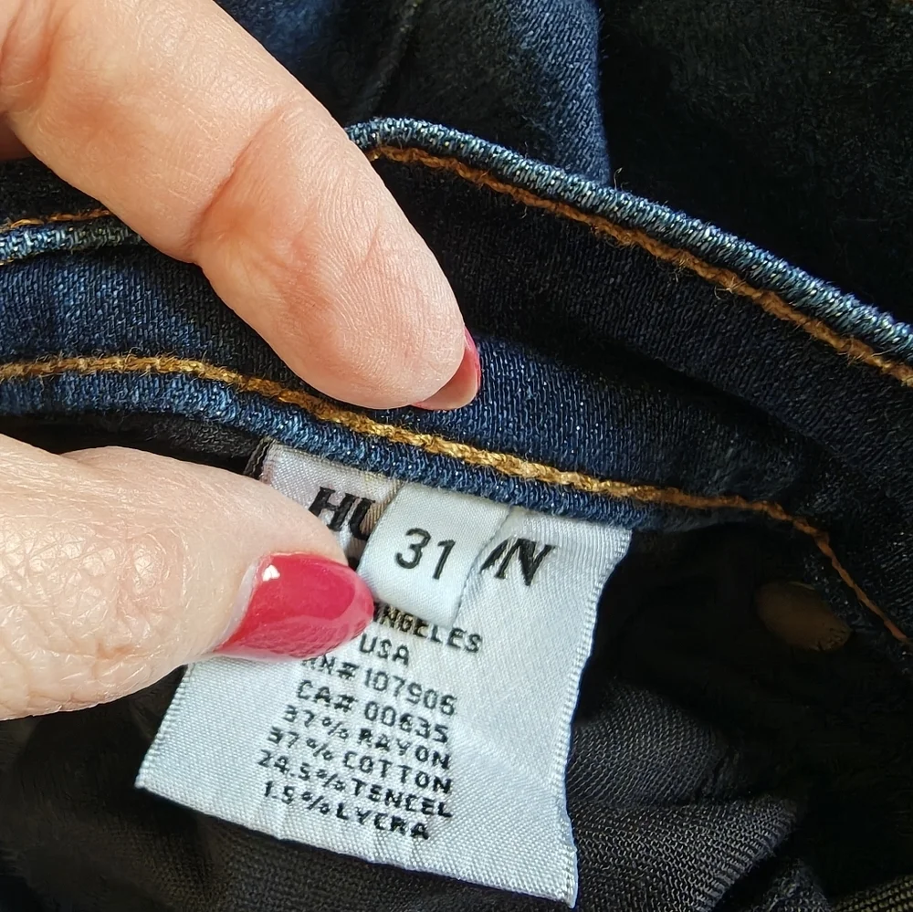 Hudson Skinny Blue Women's Jeans 31